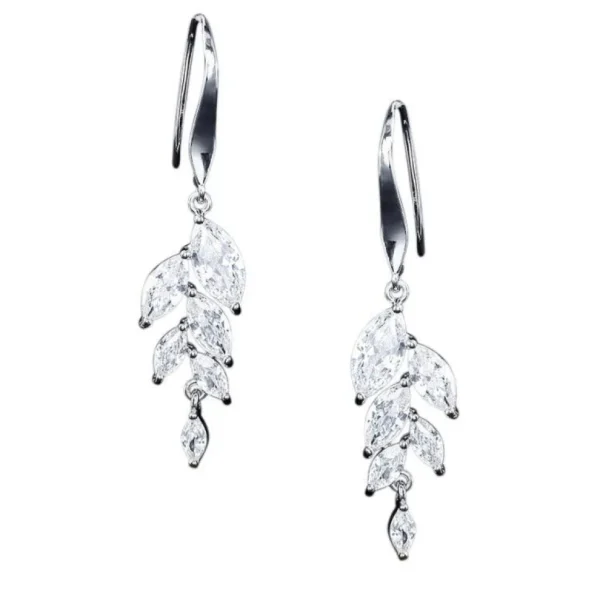 Kristallikorvakorut, ATHENA BRIDAL | Classic Isabella Earrings