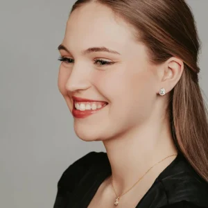 Kristallikorvakorut, FLOLY Paris | Adelie -pisaranapit (kulta ja hopea)