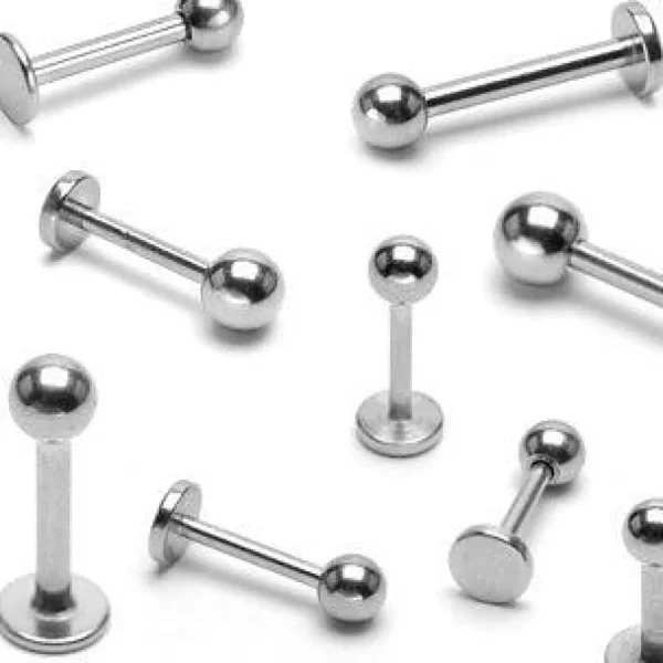 Labret (kirurginteräs) 1,2mm/4mm