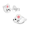 Lasten hopeanapit, Baby Mouse -hiirikorvakorut