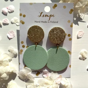 LEMPI®-korvakorut, Ella (kulta, minttu)