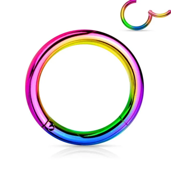 Lävistysrengas, Hinged Segment Ring in AB 1mm/useita halkaisijoita