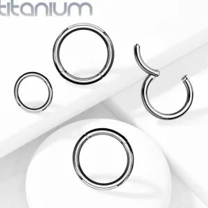 Lävistysrengas, Implant Grade Titanium Hinged Ring (1,6mm)