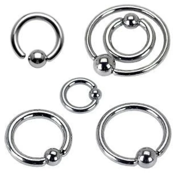 Lävistysrengas 0,8mm/ Continous Ball Closure Ring