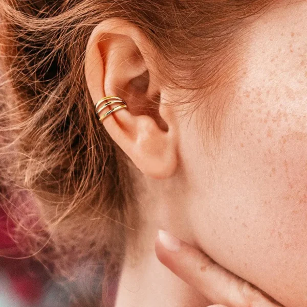 Lävistysrengas, Titanium Triple Hoops -kolmikerroksinen titaanirengas