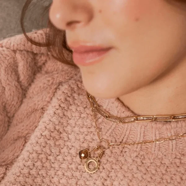 Maskotti/riipus, BOHM PARIS | Lockie Charm Chloé -Oeil de tigre