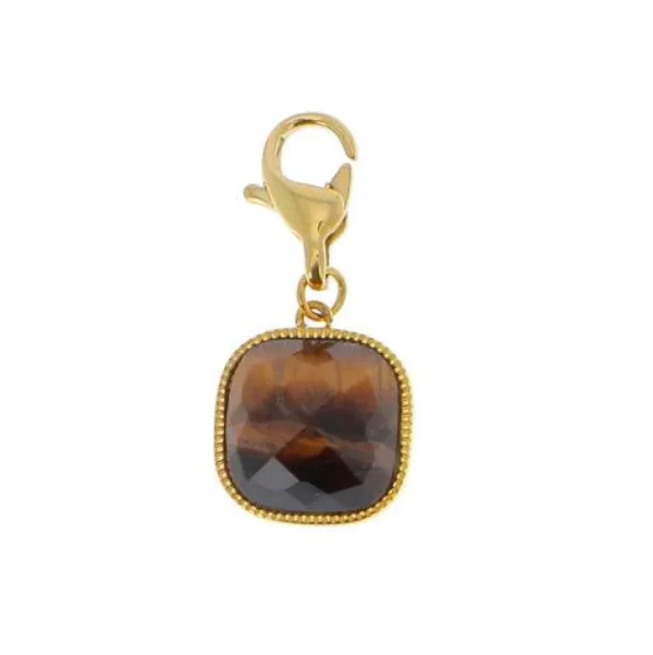 Maskotti/riipus, BOHM PARIS | Lockie Charm Chloé -Oeil de tigre