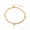 Nilkkakoru | HOLIDAY COLLECTION, Rosegold Anklet with Ball Charm