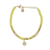 Rannekoru, BOHM PARIS | Bracelet Surf avec cristal jaune