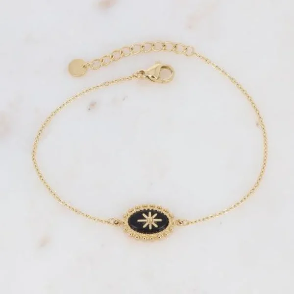 Rannekoru, BOHM PARIS | Bracelet Malina -onyx