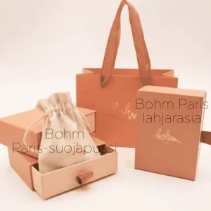 Rannekoru, BOHM PARIS | Bracelet Mandy avec agate blanche