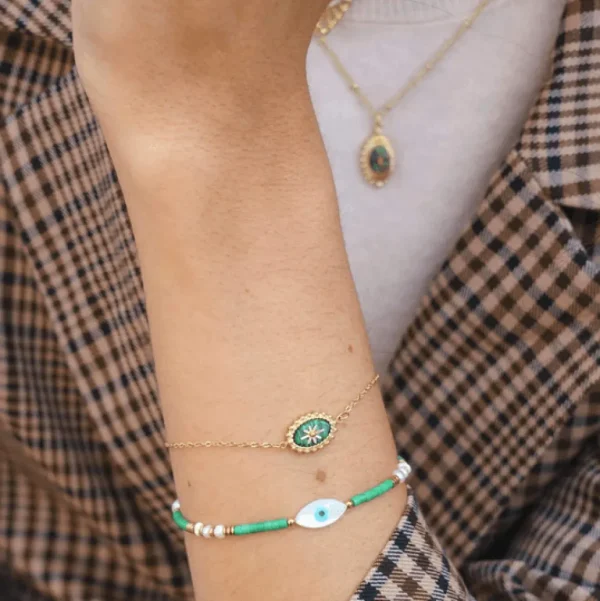 Rannekoru, BOHM PARIS | Bracelet Malina -onyx