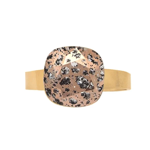 Sormus, BOHM PARIS | Bague Bea dorée gris rose patina