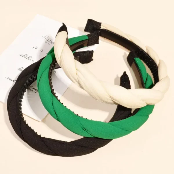 SUGAR SUGAR®, Felicia Hairband -kermanvalkoinen topattu hiuspanta