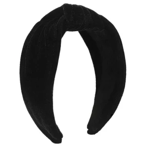 SUGAR SUGAR®, Leona Hairband -samettinen musta hiuspanta