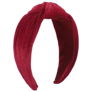 SUGAR SUGAR®, Leona Hairband -samettinen punainen hiuspanta