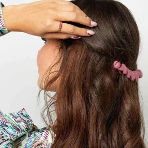 SUGAR SUGAR, Mornings in Rome Hair Clip -kermanvalkoinen hiusklipsi