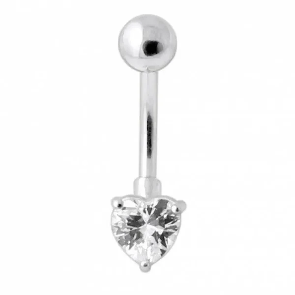 Titaaninapakoru, Sofia -mini Cubic Zirconia sydän